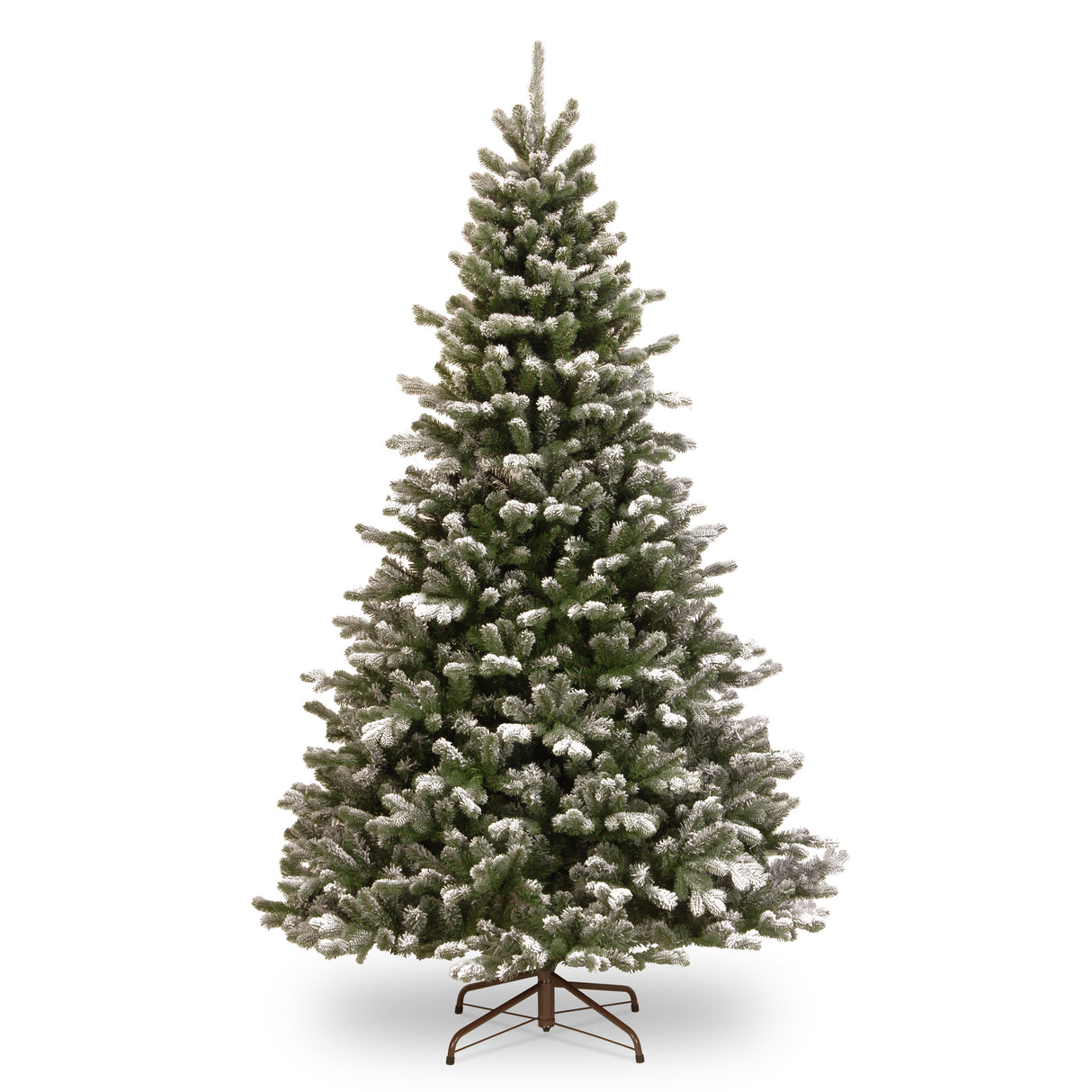 7.5 ft Snowy Sheffield Fir Feel-Real Artificial Tree