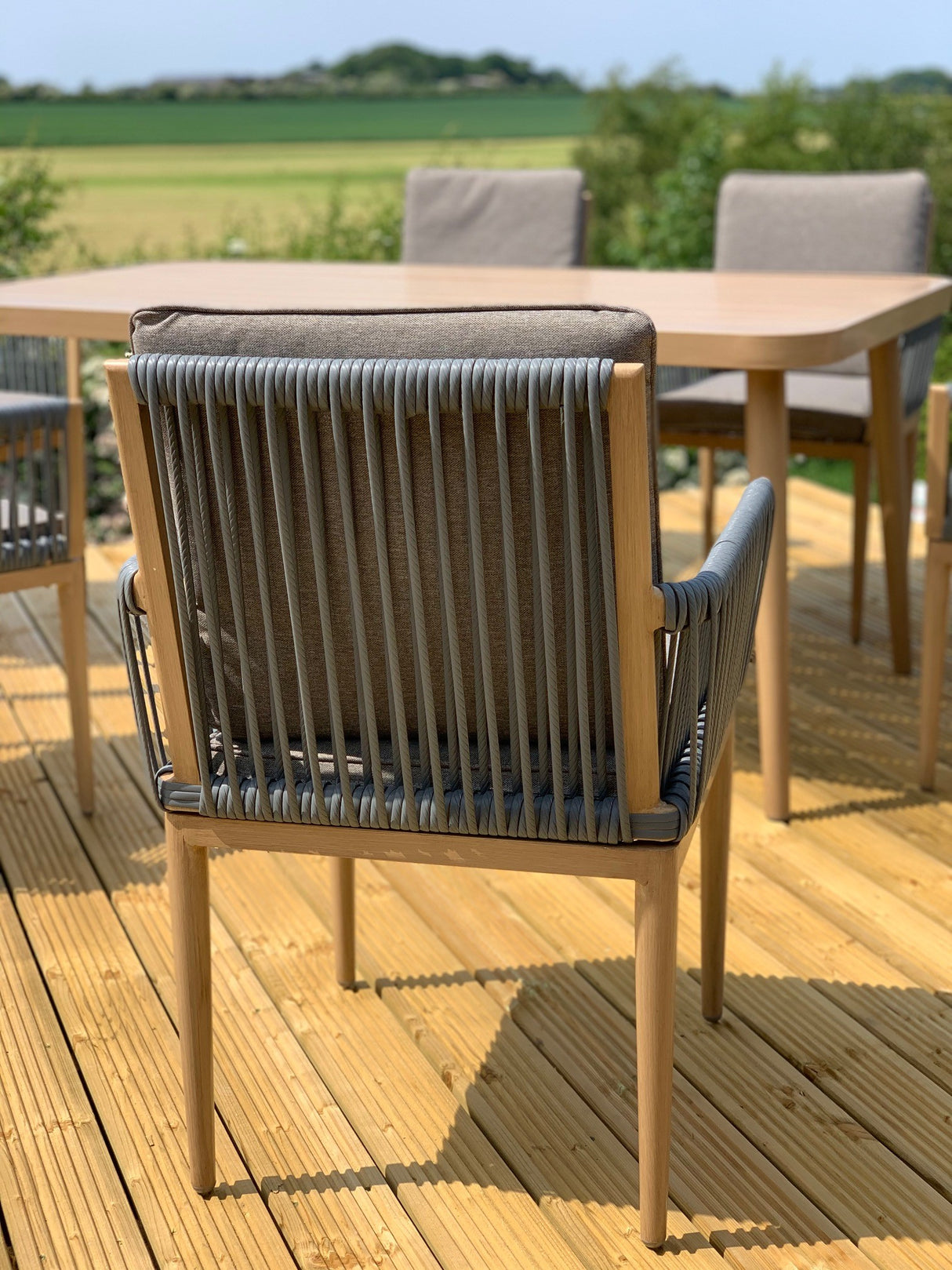 Pascal 6 Seat Rectangular Dining Set