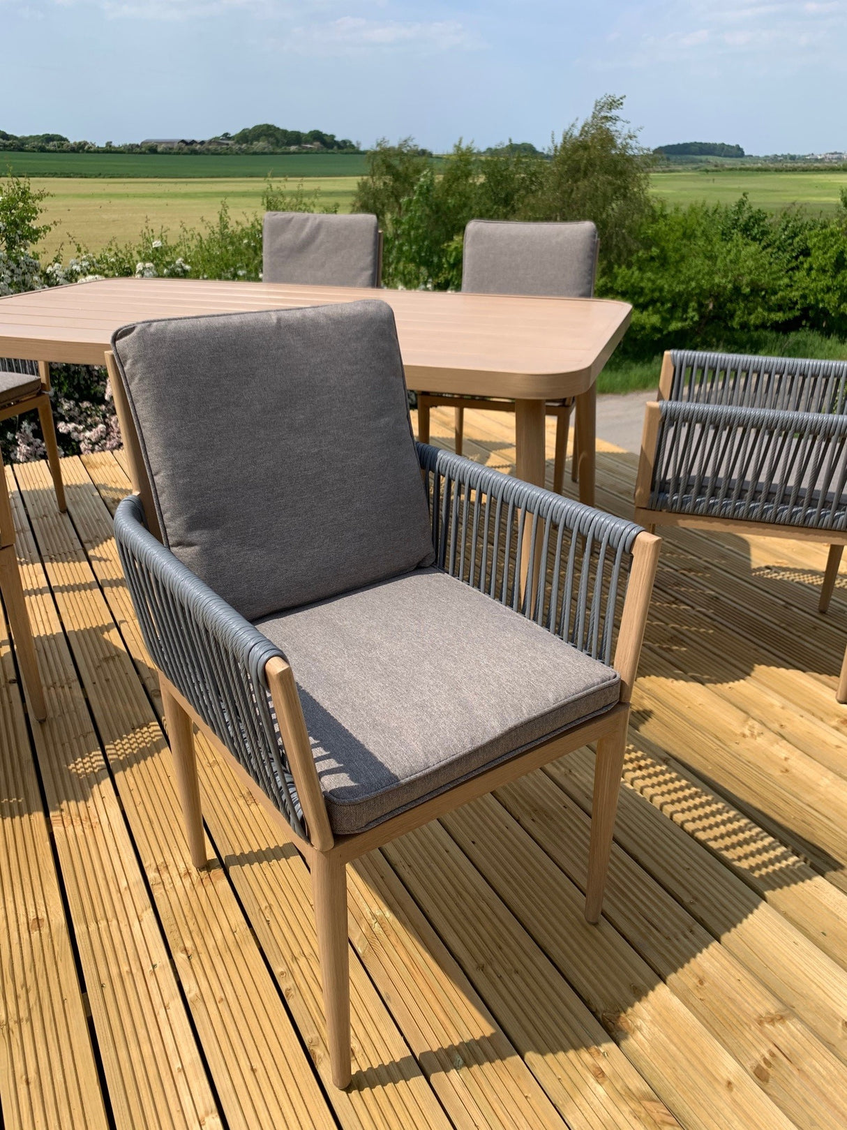 Pascal 6 Seat Rectangular Dining Set