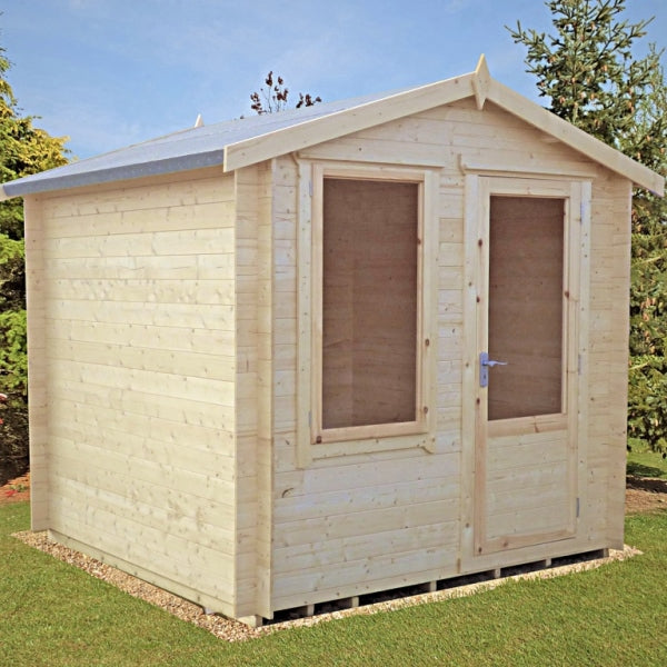 Shire Peckover 8x8 19mm Log Cabin