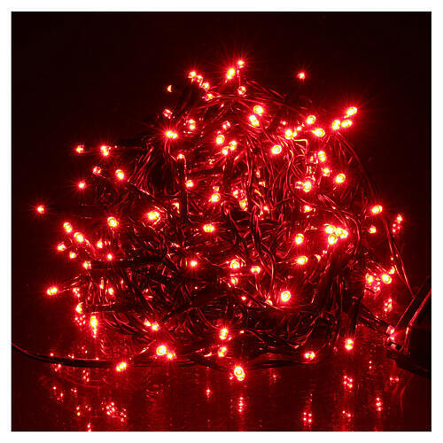 240 LED String/Fairy Christmas Tree Lights - Red