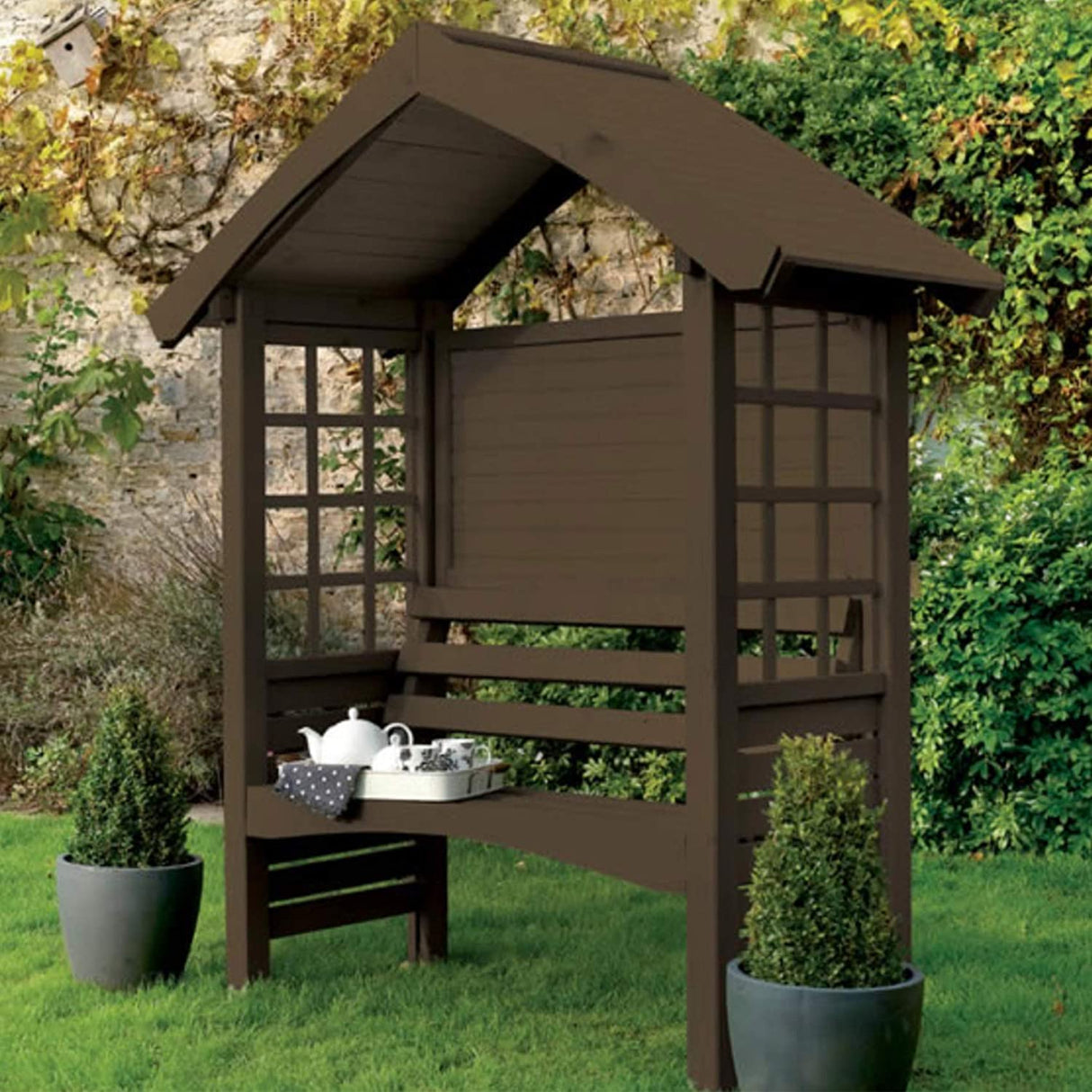 Cuprinol Garden Shades in Seasoned Oak - Suitable for Wood and Stone 2.5L