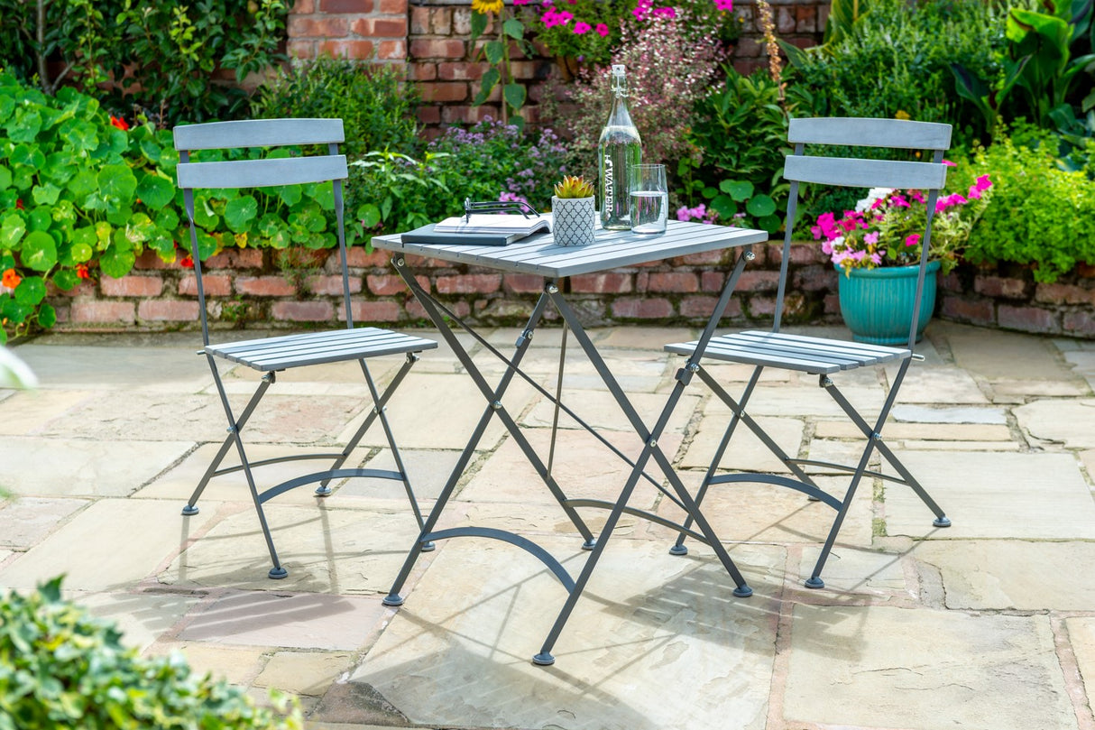 Anada Bistro Set - Grey