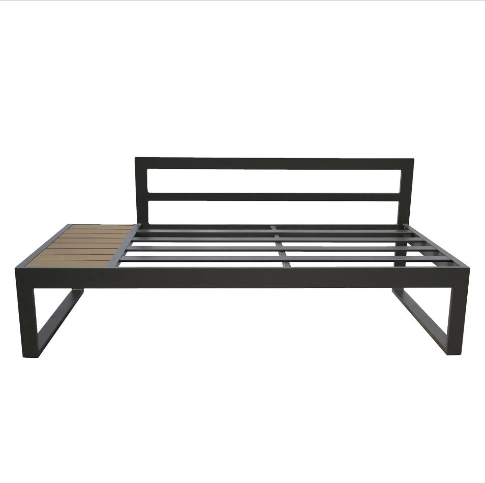 Maia Aluminium L Shape Lounge Set - Right Hand Facing