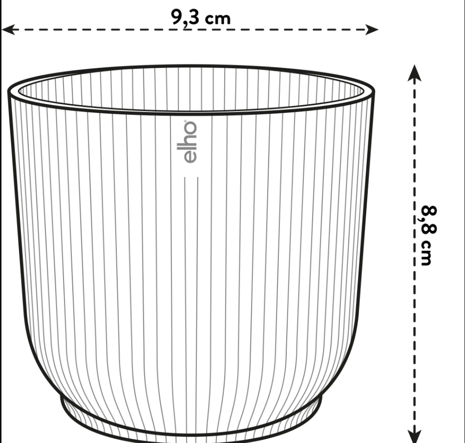 Vibes Fold Mini 9cm Round Sorbet Green