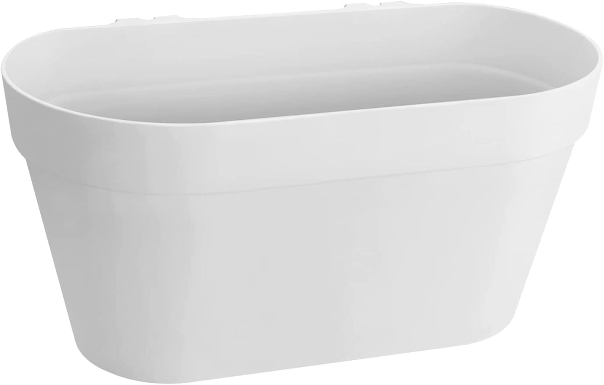 Loft Urban Green Wall Pot Duo 28cm - White