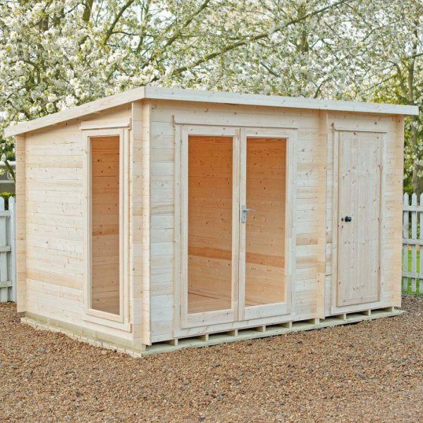 Shire Walsoken 12x8 19mm Log Cabin