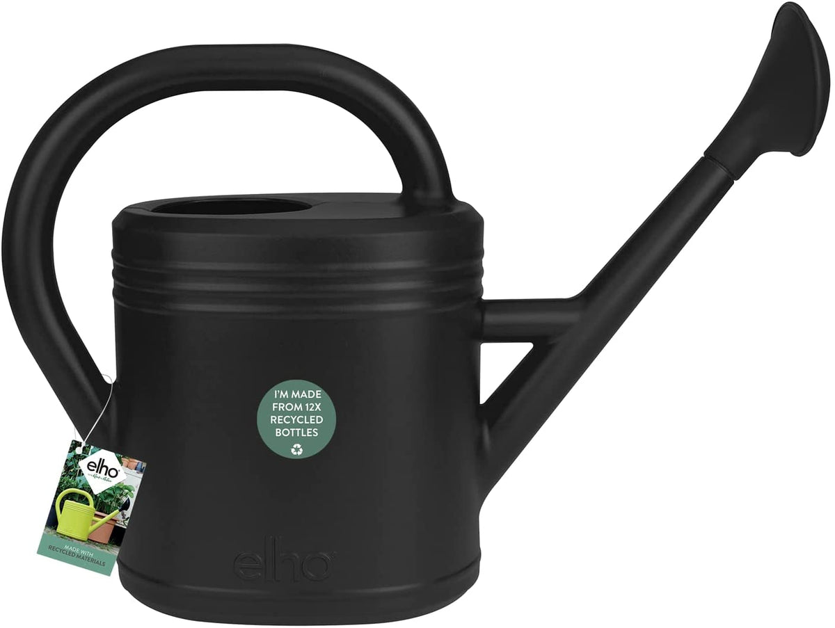 Green Basics Watering Can 10L Living Black Garden Store Direct