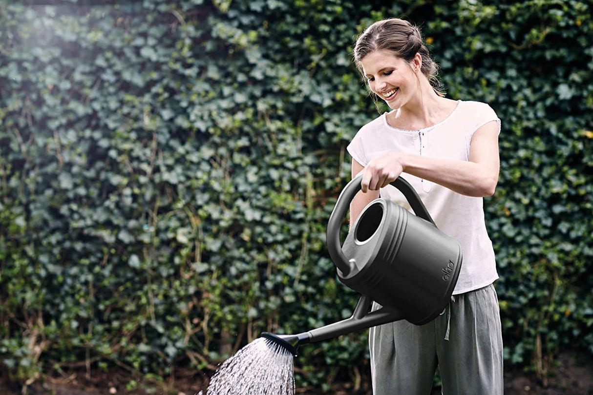 Green Basics Watering Can 10L - Living Black