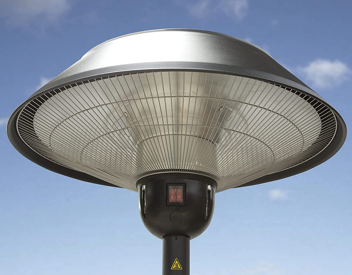 Freestanding Electric Patio Heater - 205cm Tall