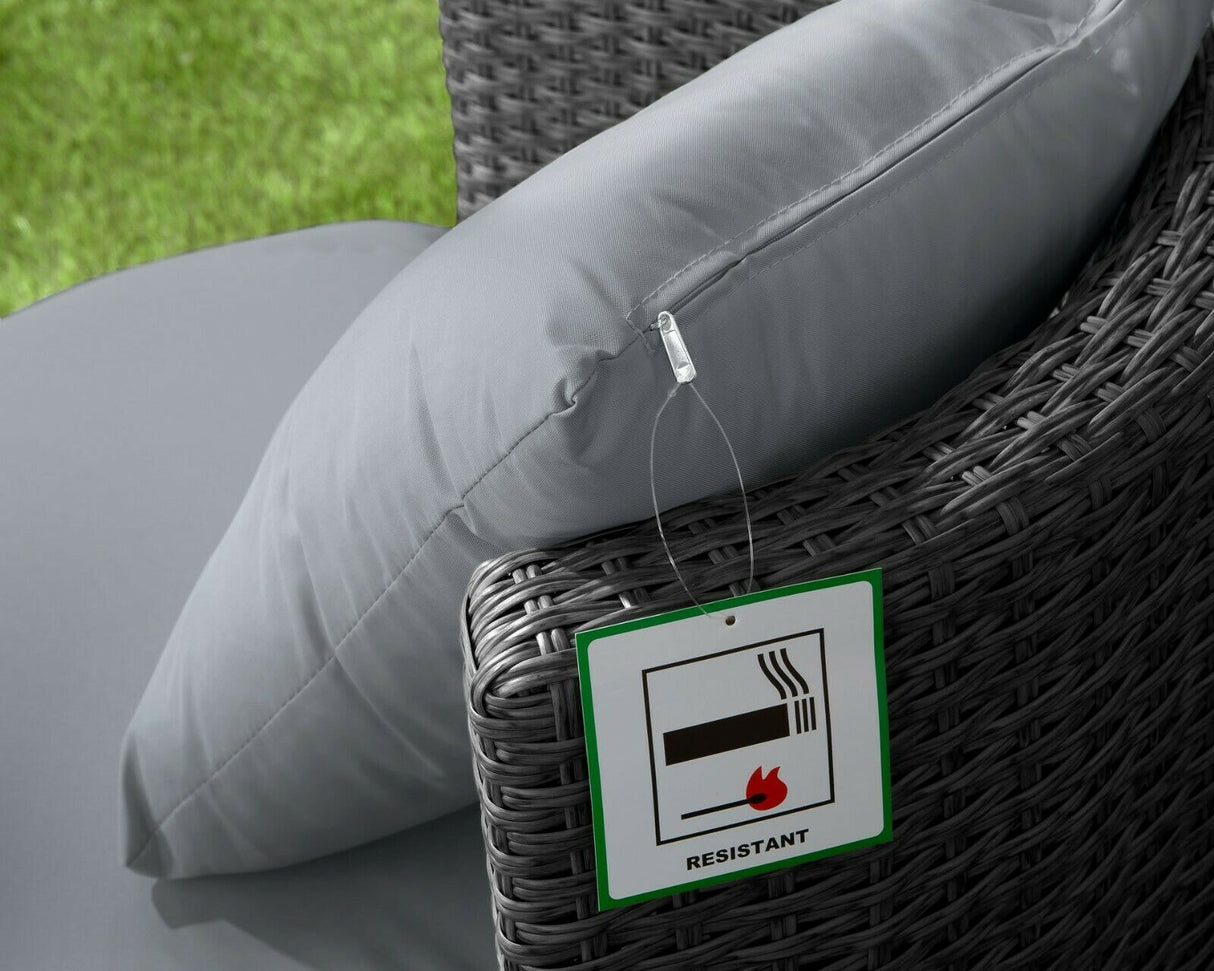 Canberra Bottle Bistro Set - Black