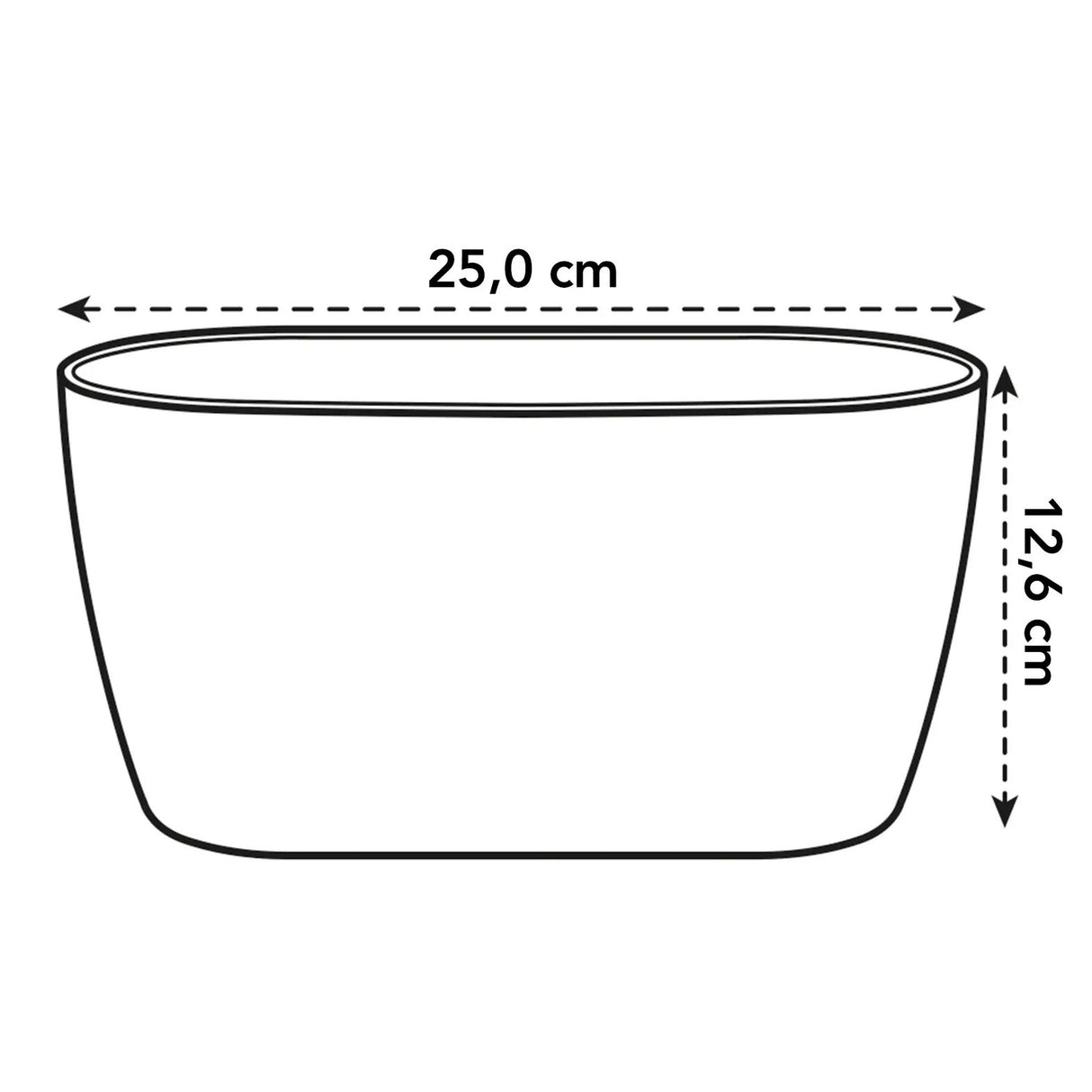 Brussels Orchid Duo 25cm - Vivid Violet