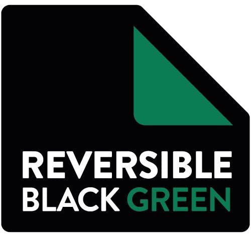 The Garden & Home Co Garden Chair Cover, Green/Black