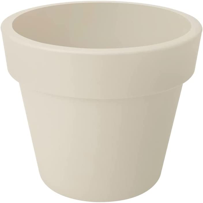 Green Basics Top Planter 23cm - Cotton White