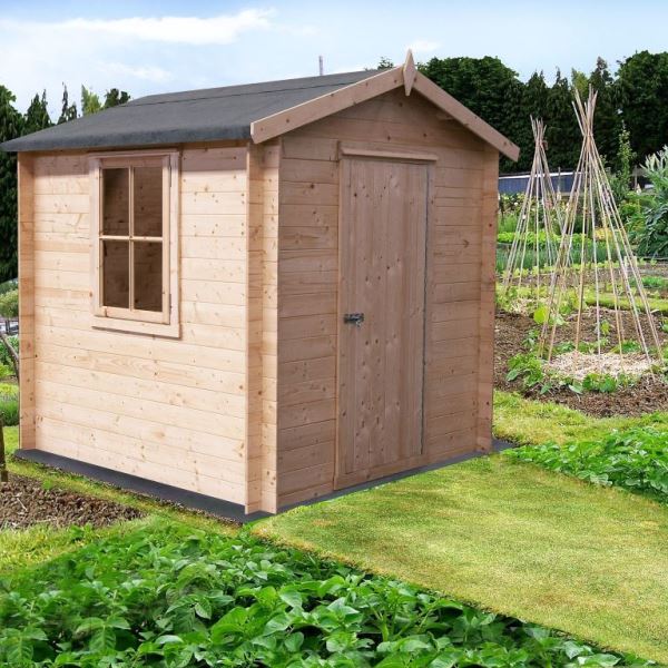 Shire Danbury 8x8 19mm Log Cabin