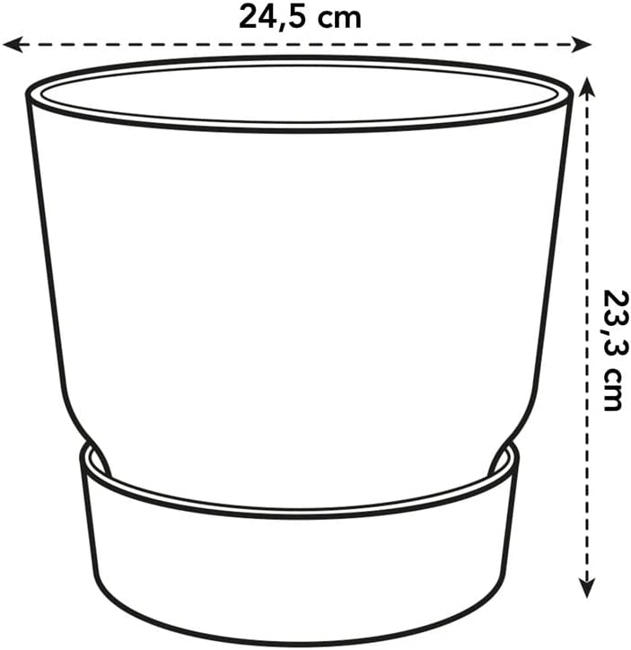 Greenville Round 25cm - Living Concrete