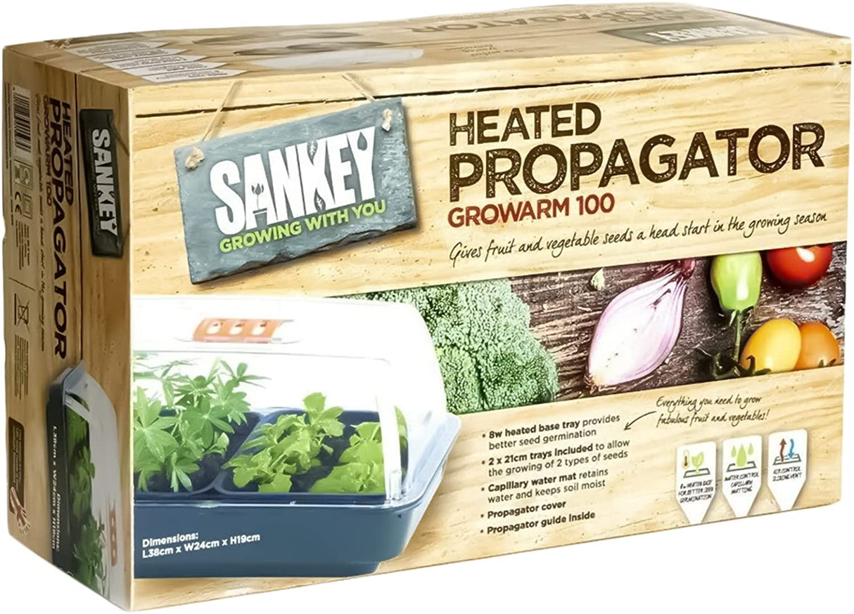 Sankey Growarm Electric Heated Plant Seed Propagator Kit