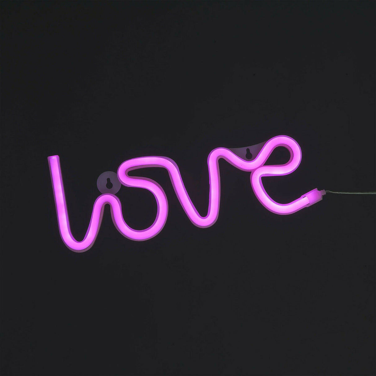 'Love' LED Rope Light - Pink