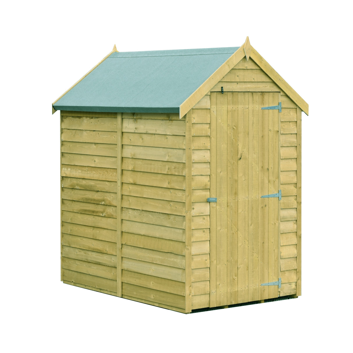 Garden Value Overlap 6 x 4 Pressure Treated Shed