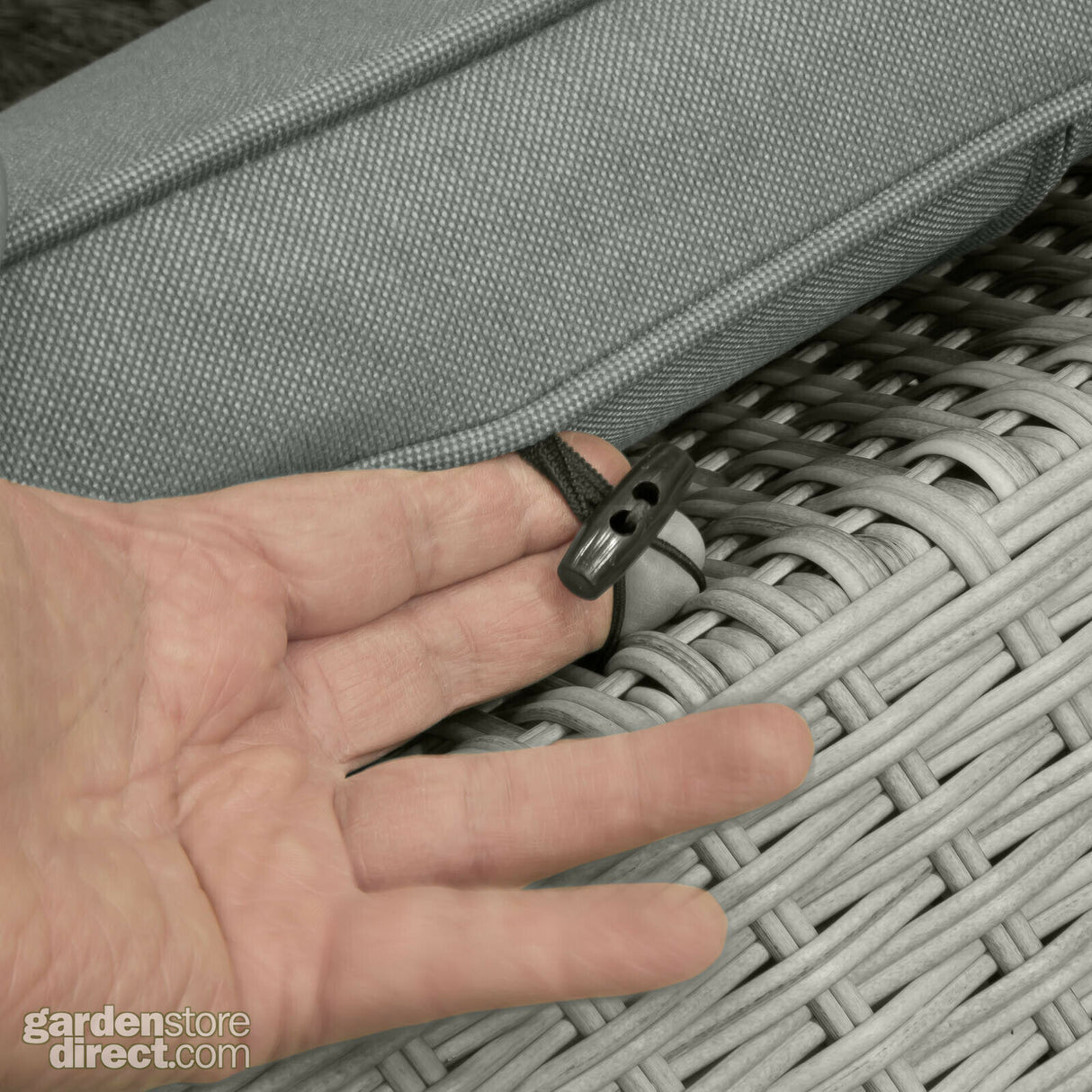 Sarasota Mini Modular Corner Dining Set - Grey