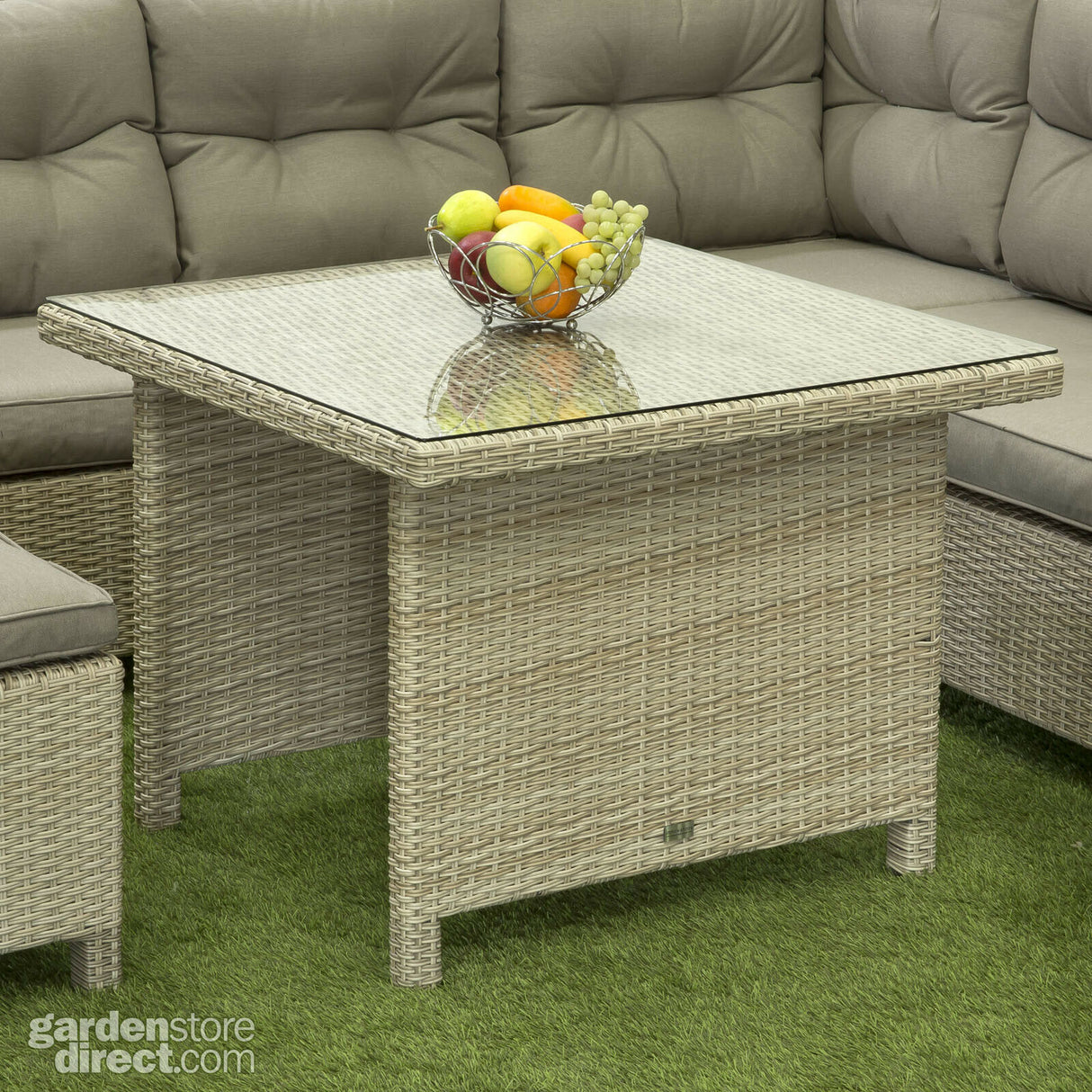 Sarasota Mini Modular Corner Dining Set - Natural