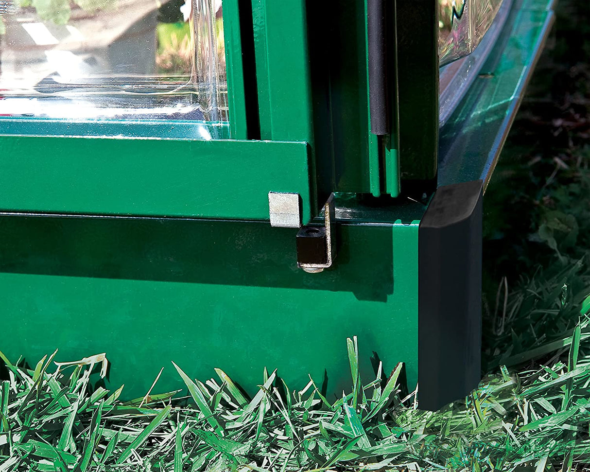 Hybrid 6' x 10' Greenhouse - Green Frame & Hybrid Polycarbonate Panels