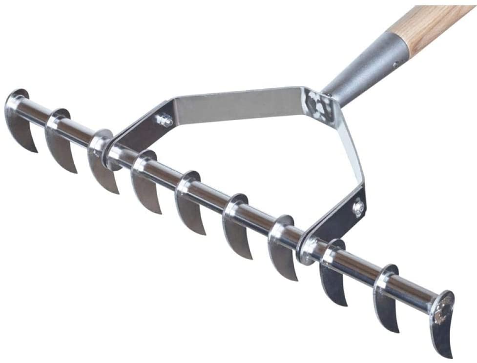 Kent & Stowe Long Handed Stainless Steel Scarifying Rake