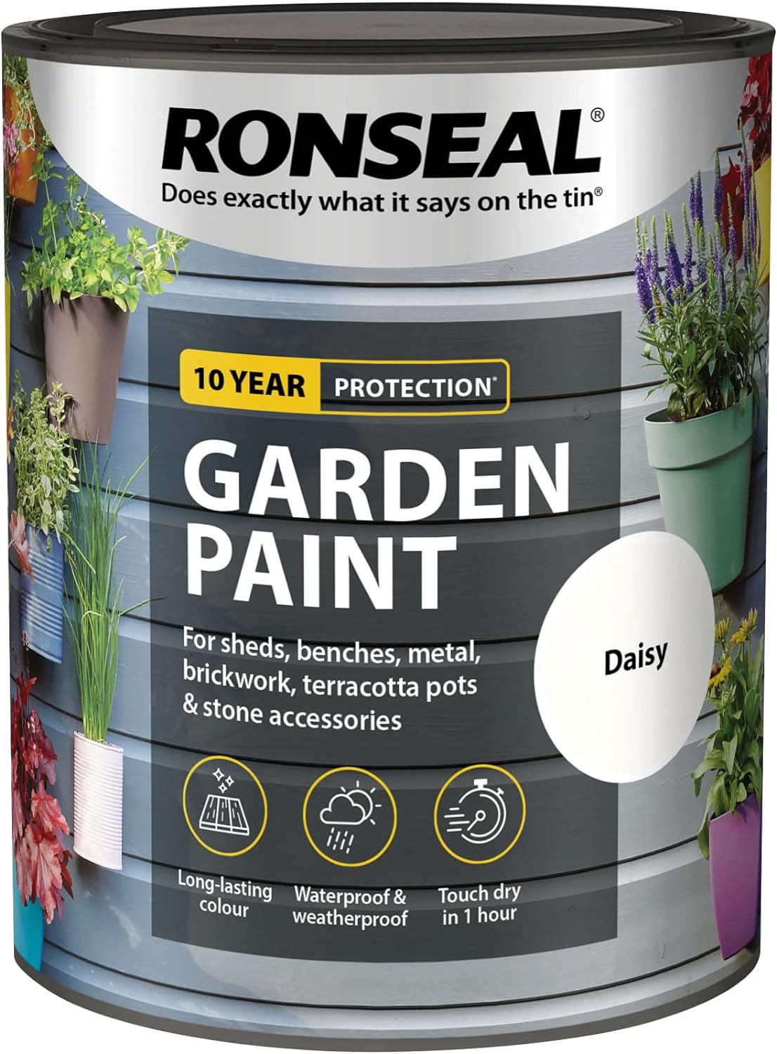 Ronseal Garden Paint Daisy 750ml