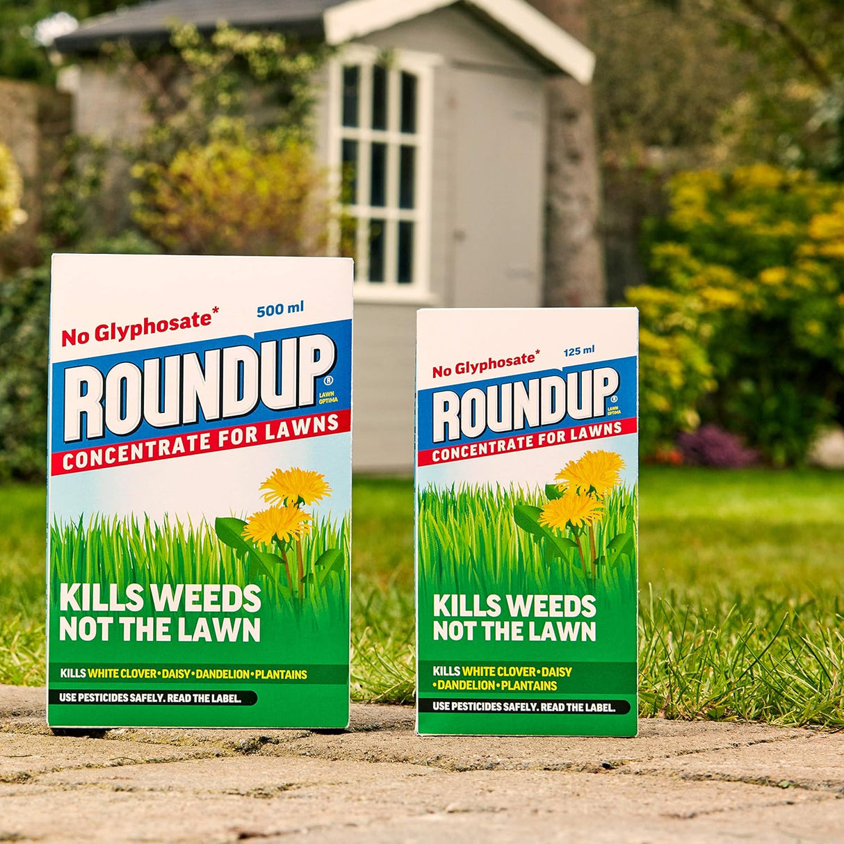 Roundup Powerful Lawn Weed Killer - Concentrate - 125 ml