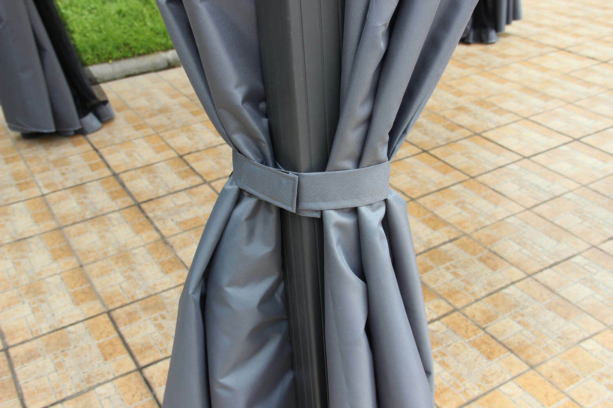 Runcton 3m x 3.6m Rectangular Polycarbonate Gazebo