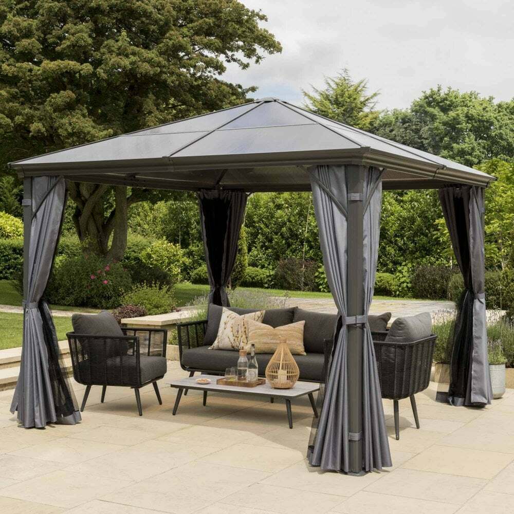 Runcton 3m x 3m Polycarbonate Gazebo