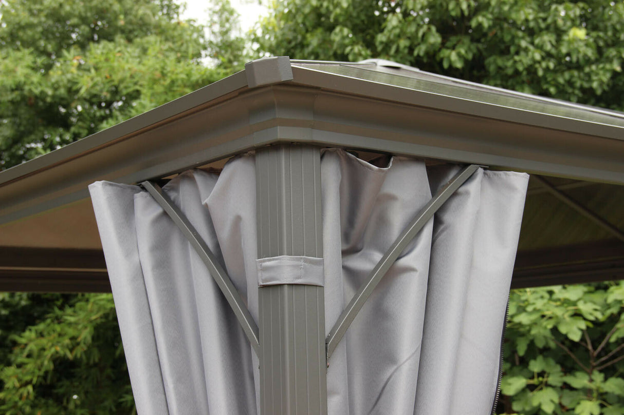 Runcton 3m x 3m Polycarbonate Gazebo