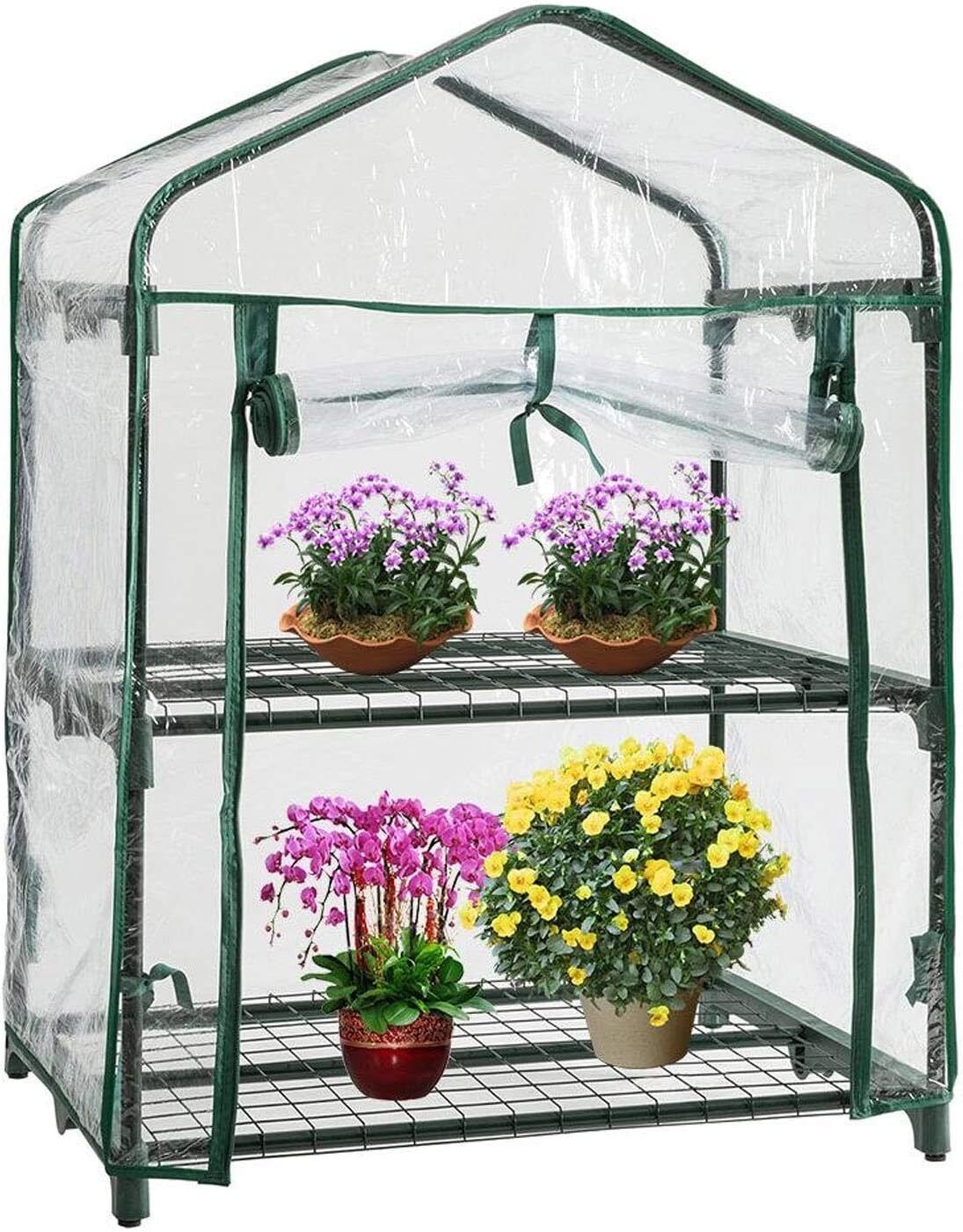 2-Tier Outdoor Garden Growhouse