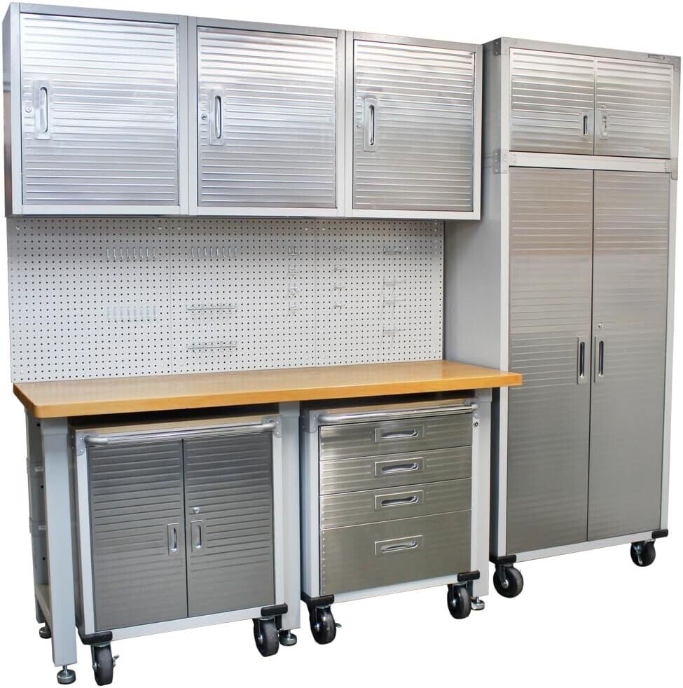 4 Drawer Granite Rolling Cabinet