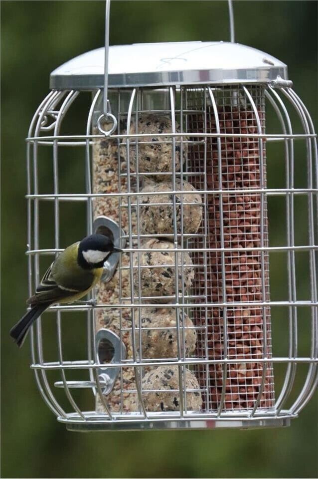 3-in-1 Squirrel Proof Wild Bird Feeder