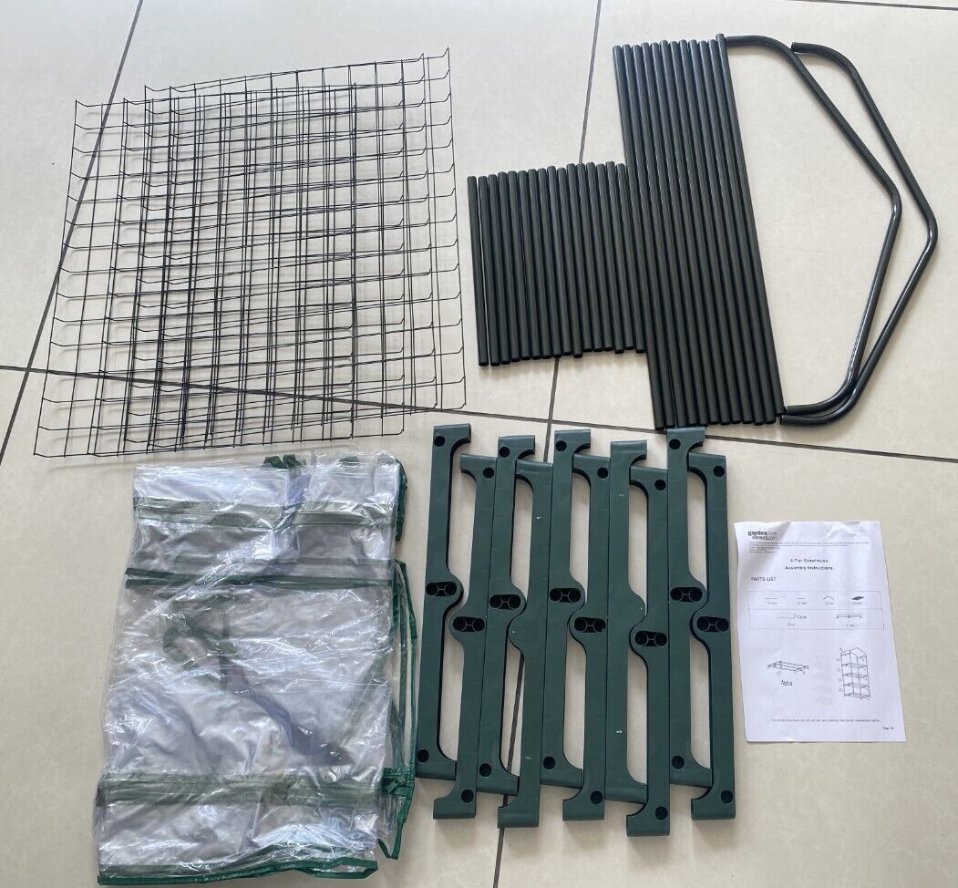 4-Tier Outdoor Garden Growhouse