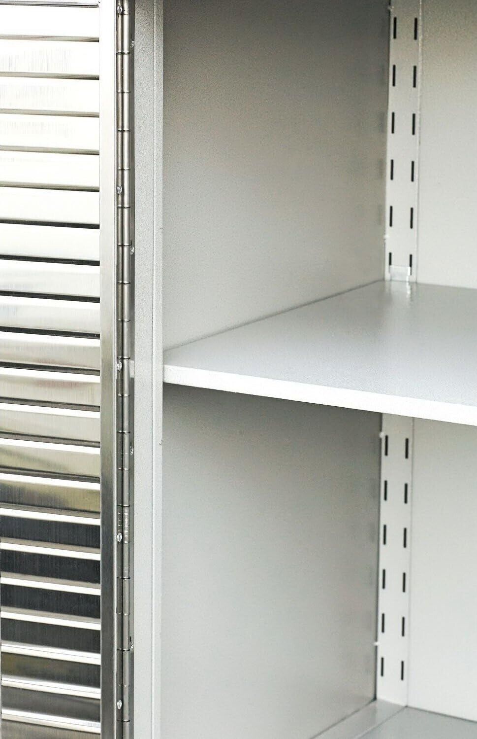 2 Door Granite Rolling Cabinet