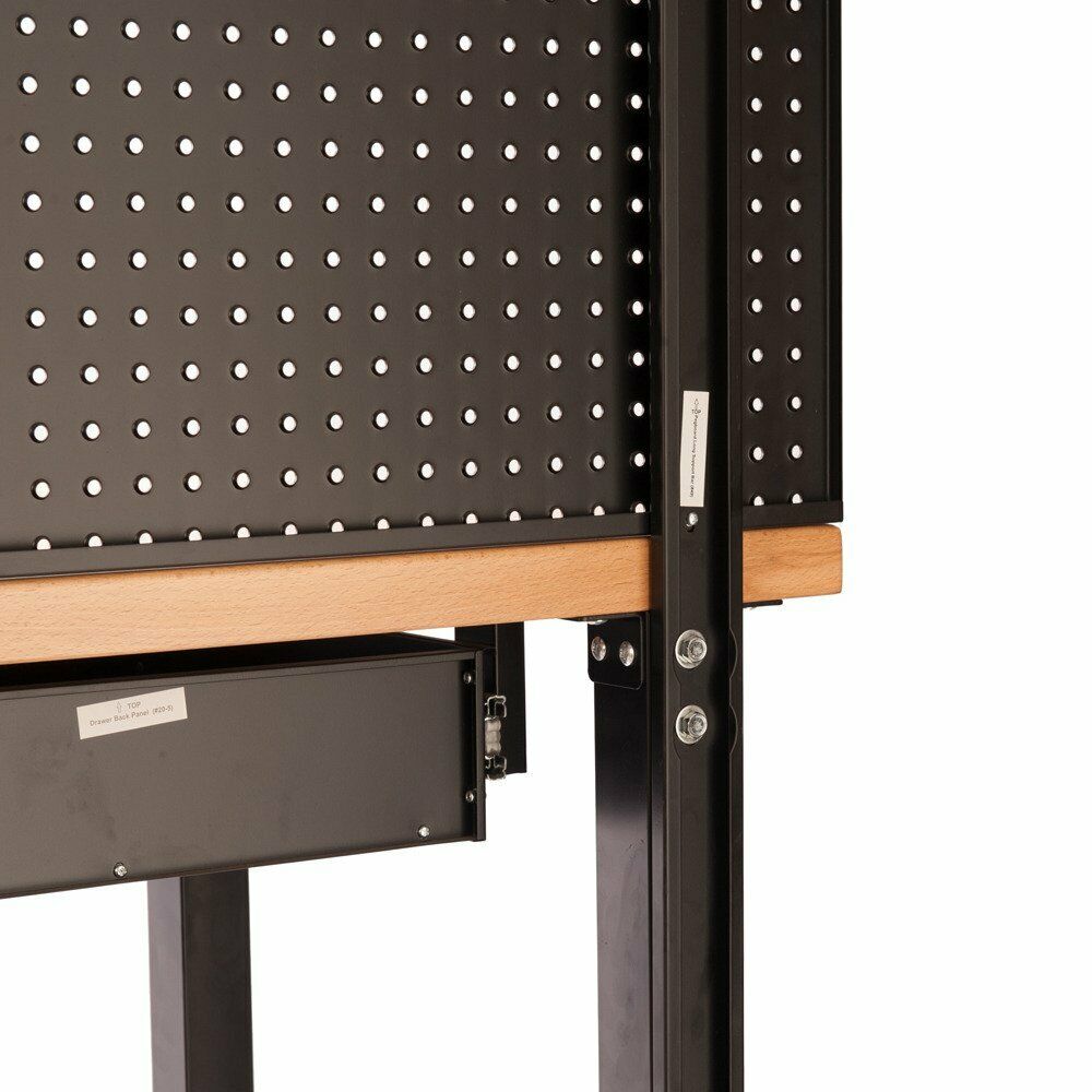 Seville Classics UltraHD Workbench With Peg Board and Castors