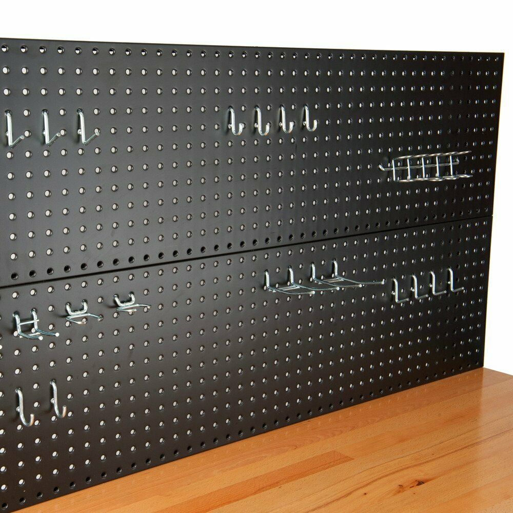 Seville Classics UltraHD Workbench With Peg Board and Castors