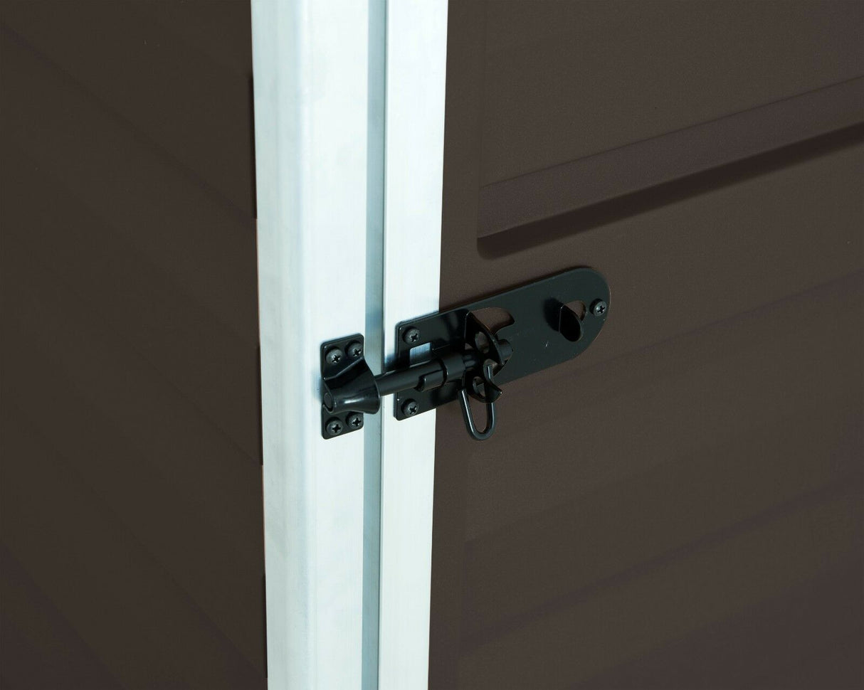 Skylight 4ft. x 6ft. Garden Shed - Dark Brown Polycarbonate Panels