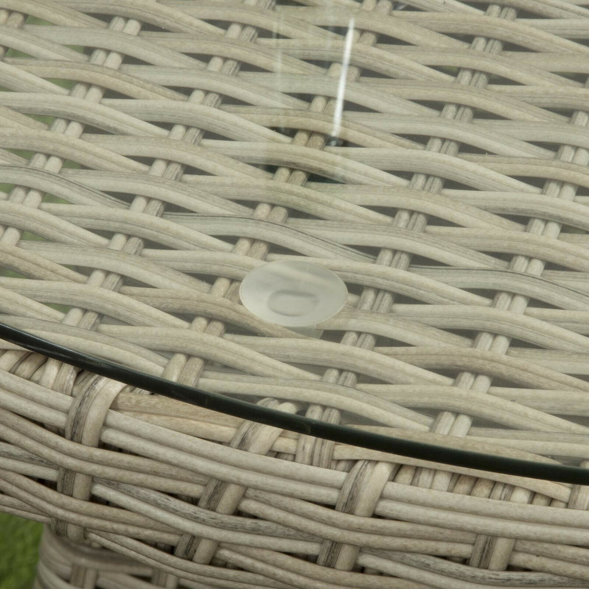 Sarasota 2 Seat Round Bistro Set in Natural