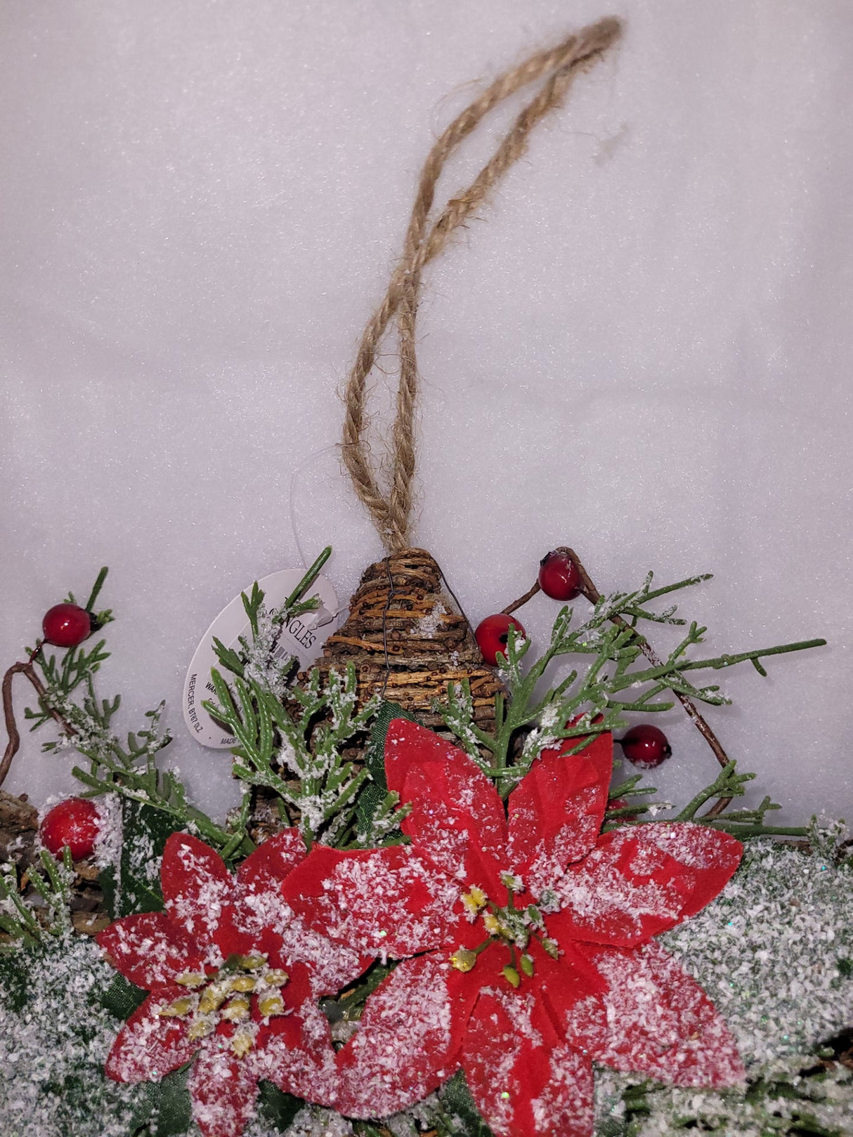 Twig Wrapped Hanging Star