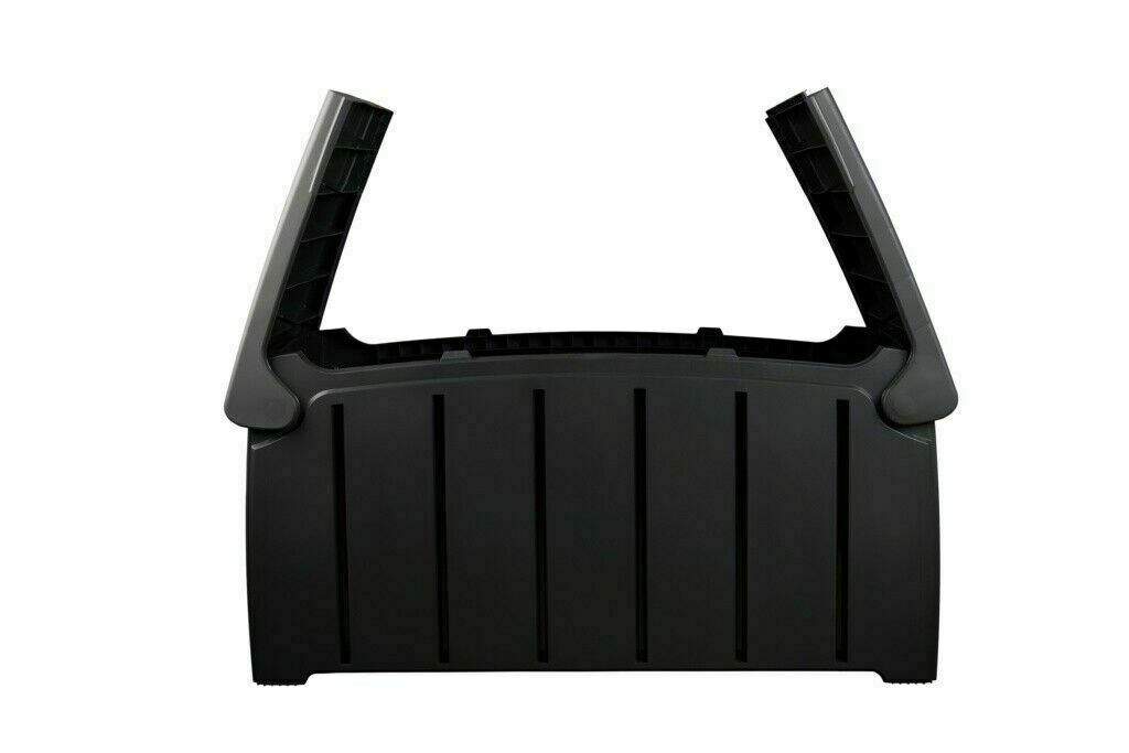 Ward Plastic Garden Storage Box Black