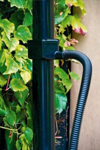 100L Slimline Garden Water Butt Set Including Tap with Stand and Filler Kit