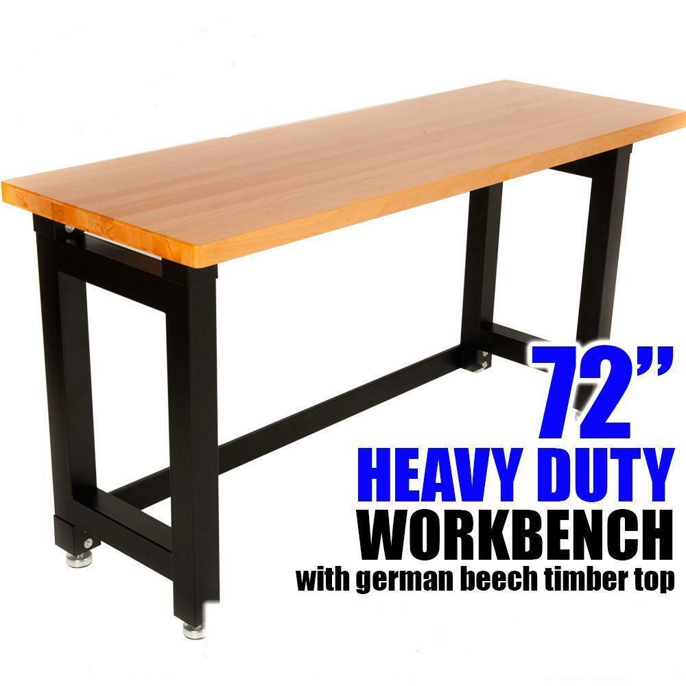 72" Hardwood Workbench