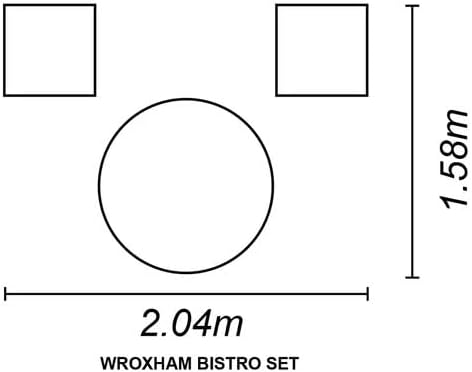 Handpicked Wroxham Bistro Set