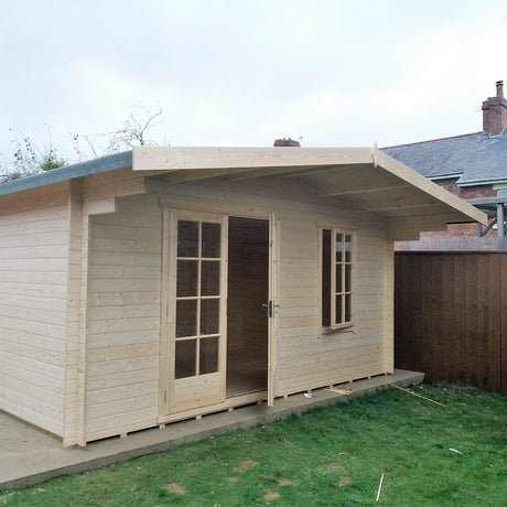 Shire Glenmore 12X8 Log Cabin
