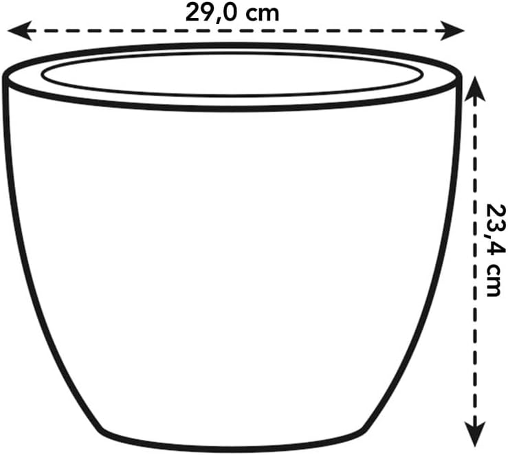 Pure Soft Round 30cm - Anthracite