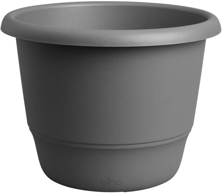 Amiga Round Plant Pot 47cm - Anthracite