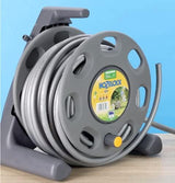 Hozelock Compact Freestanding Hose Reel with Fittings & 25 Meter Hose